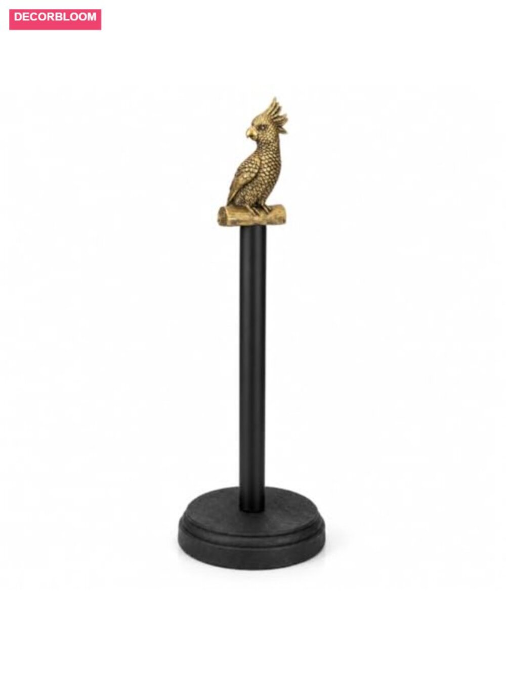 Countertop Paper Towel Holder with Weighted Non-Slip Base, Metal Rod - Picture 1 of 6